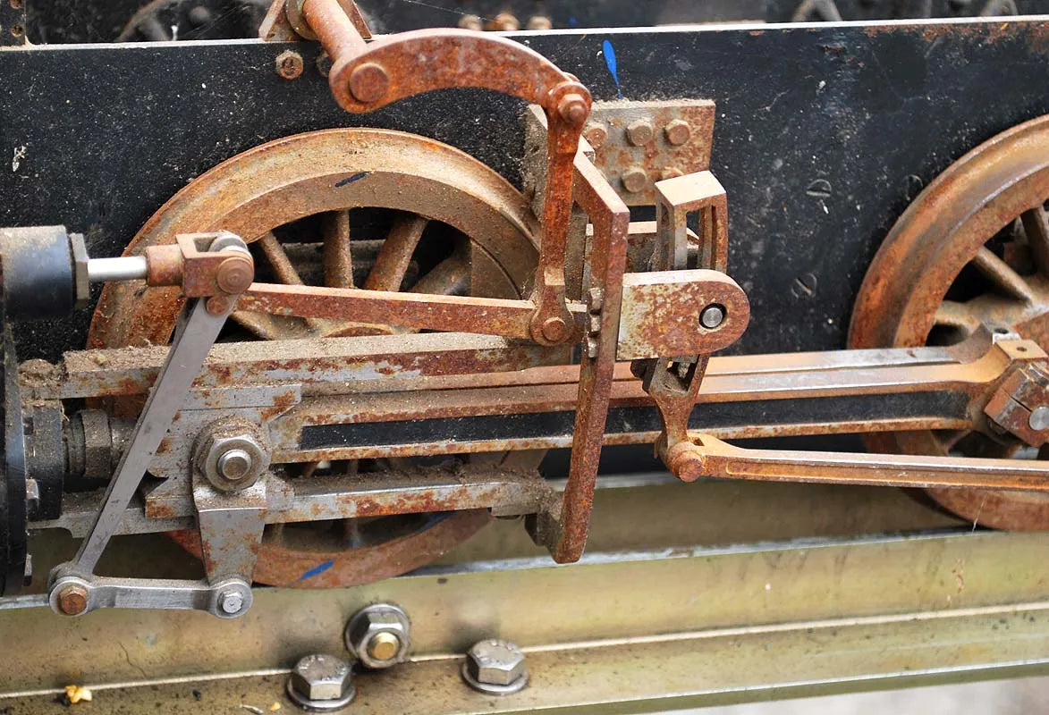 5 inch gauge Walschaert's gear 0-4-0 chassis
