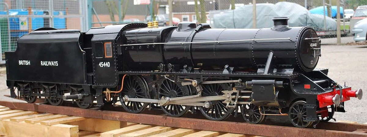 7 1/4 inch gauge LMS Black 5
