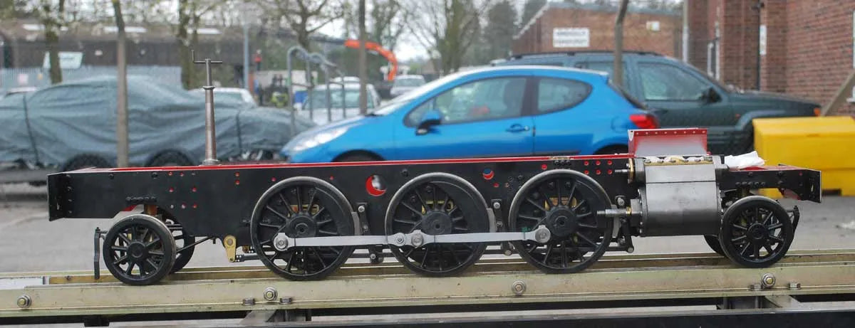 5 inch gauge GWR Prairie chassis
