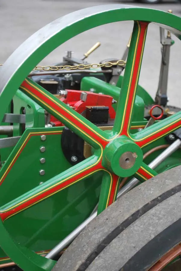 4 1/2 inch scale Burrell agricultural engine