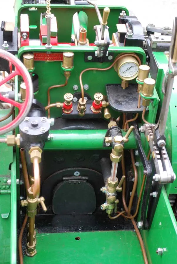 4 1/2 inch scale Burrell agricultural engine