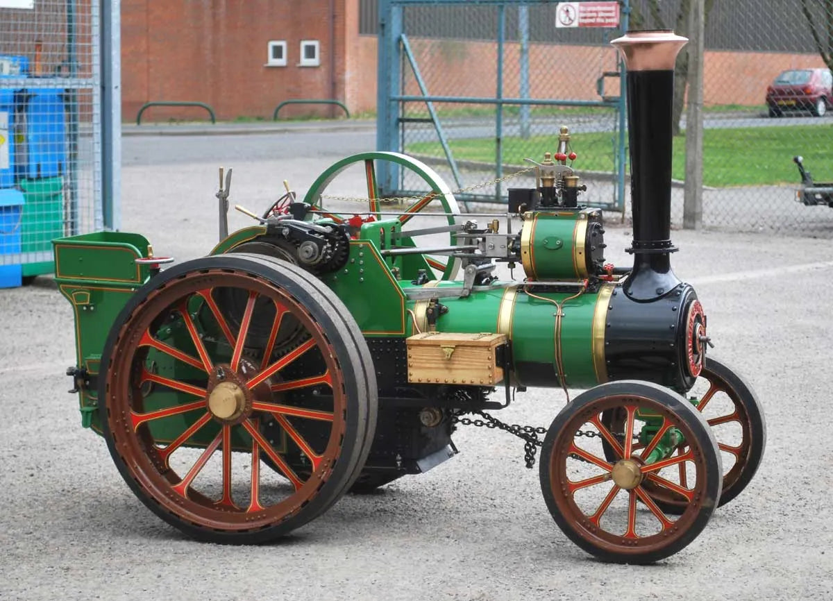 4 1/2 inch scale Burrell agricultural engine