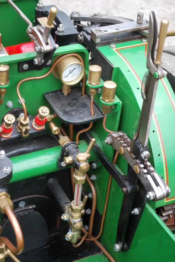 4 1/2 inch scale Burrell agricultural engine