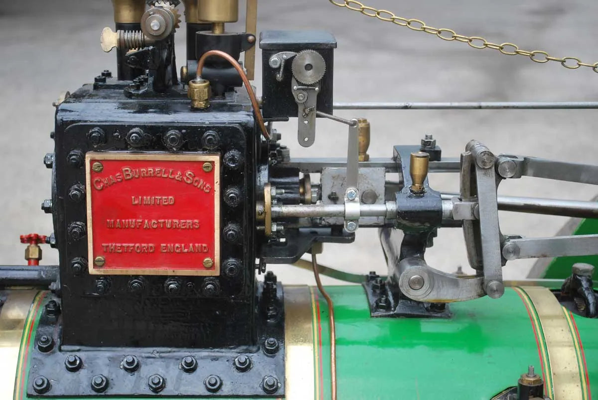 4 1/2 inch scale Burrell agricultural engine