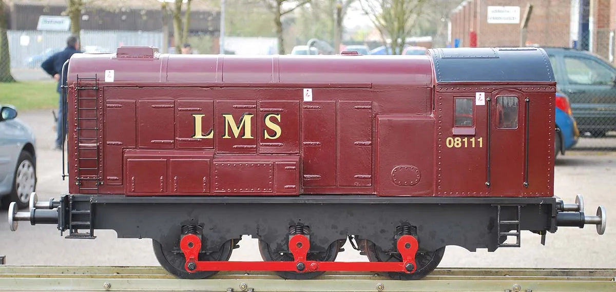 7 1/4 inch gauge Class 08 shunter