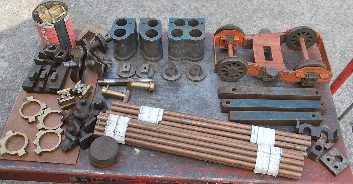 5 inch gauge GWR King parts