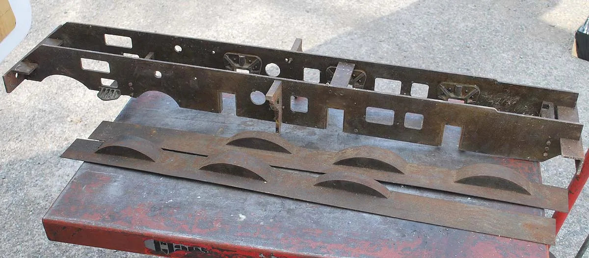 5 inch gauge GWR King parts