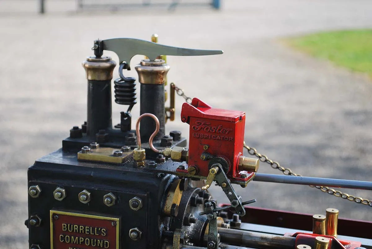 4 inch scale Burrell SCC road locomotive