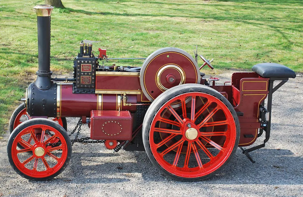 4 inch scale Burrell SCC road locomotive