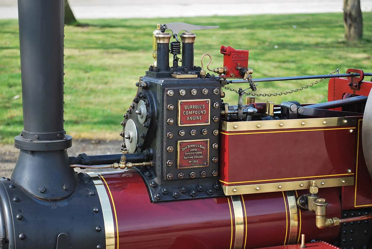 4 inch scale Burrell SCC road locomotive