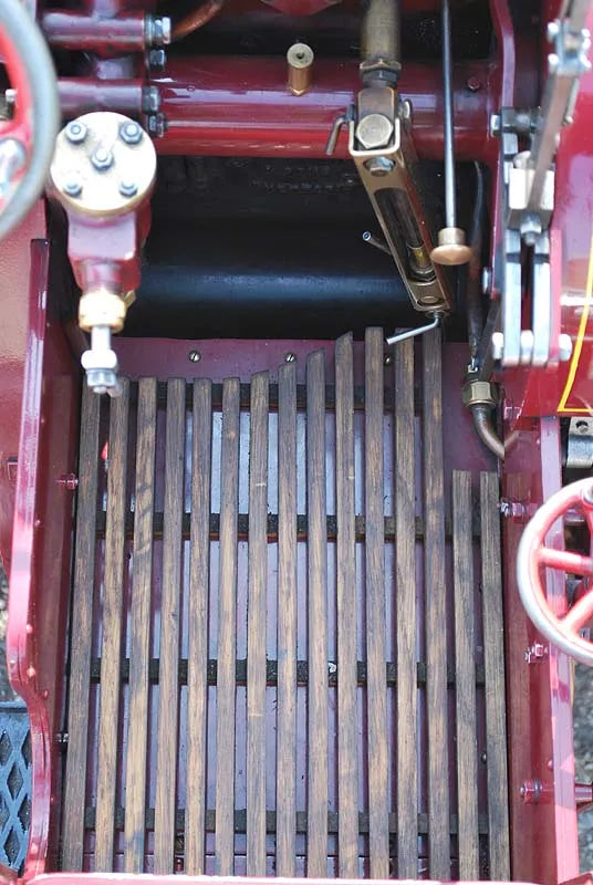 4 inch scale Burrell SCC road locomotive