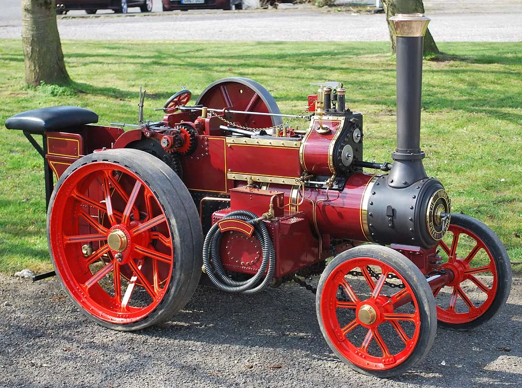 4 inch scale Burrell SCC road locomotive