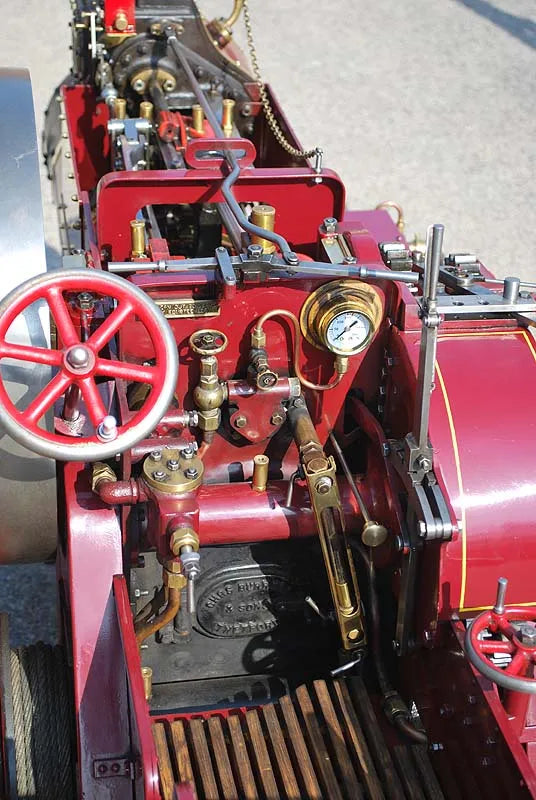 4 inch scale Burrell SCC road locomotive