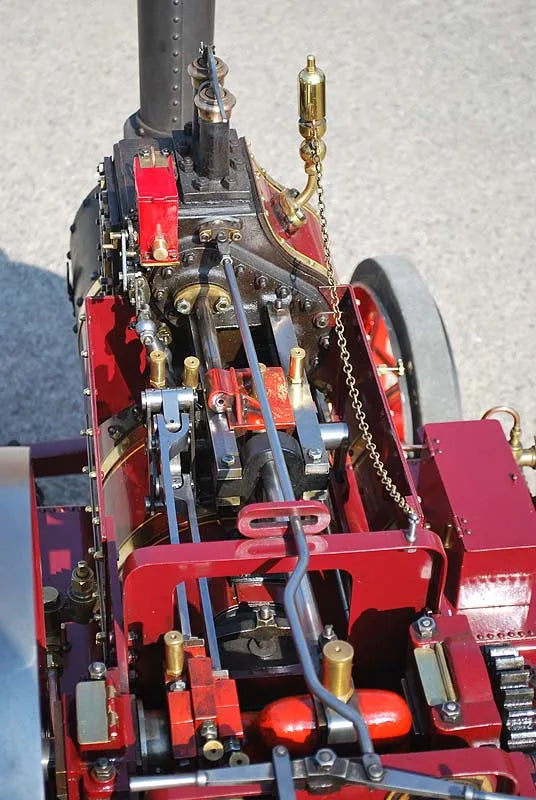4 inch scale Burrell SCC road locomotive