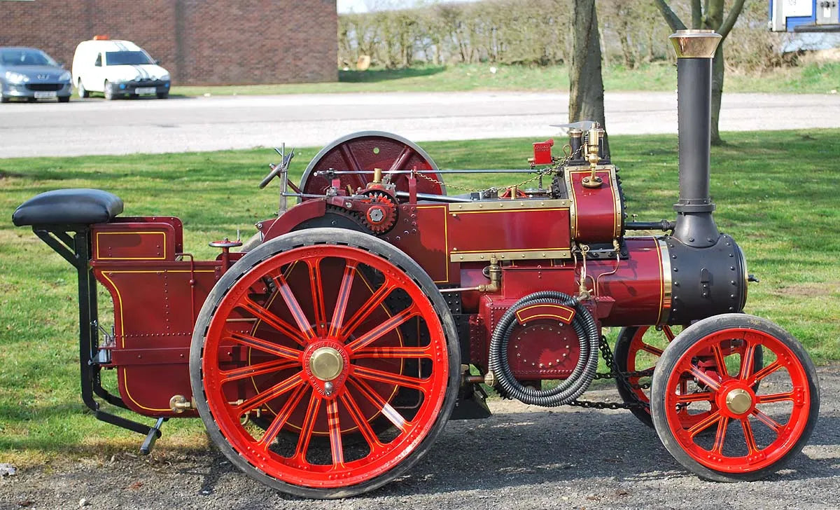 4 inch scale Burrell SCC road locomotive