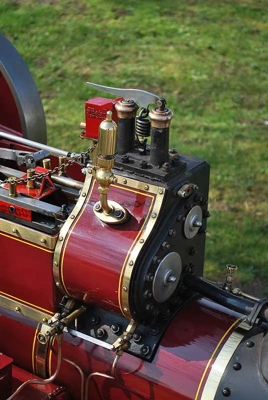 4 inch scale Burrell SCC road locomotive