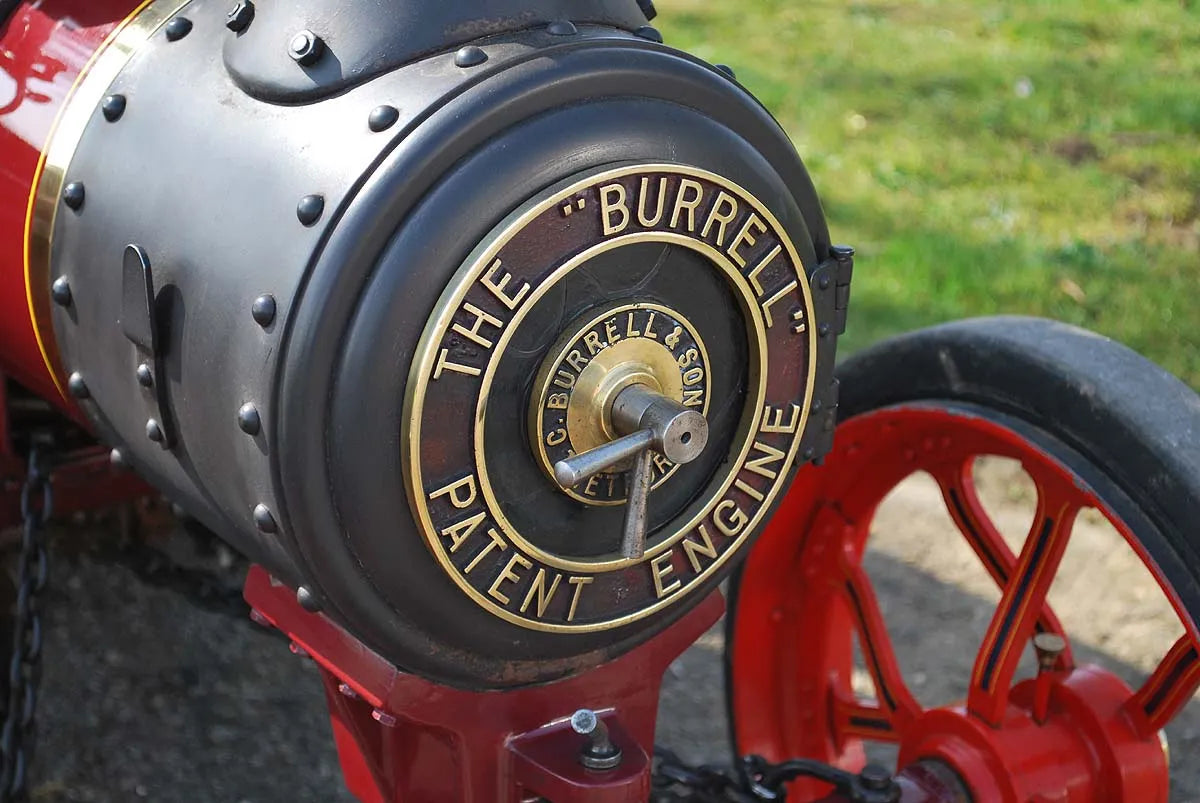 4 inch scale Burrell SCC road locomotive