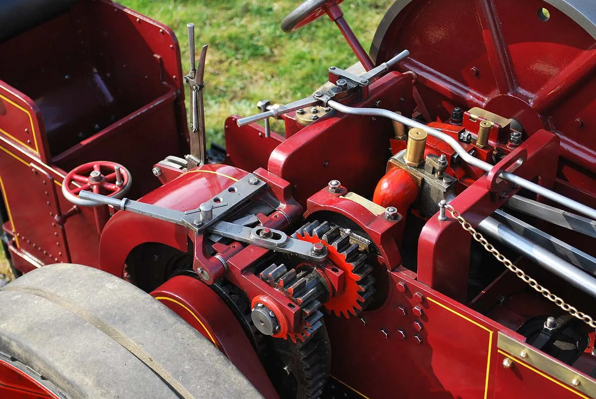 4 inch scale Burrell SCC road locomotive