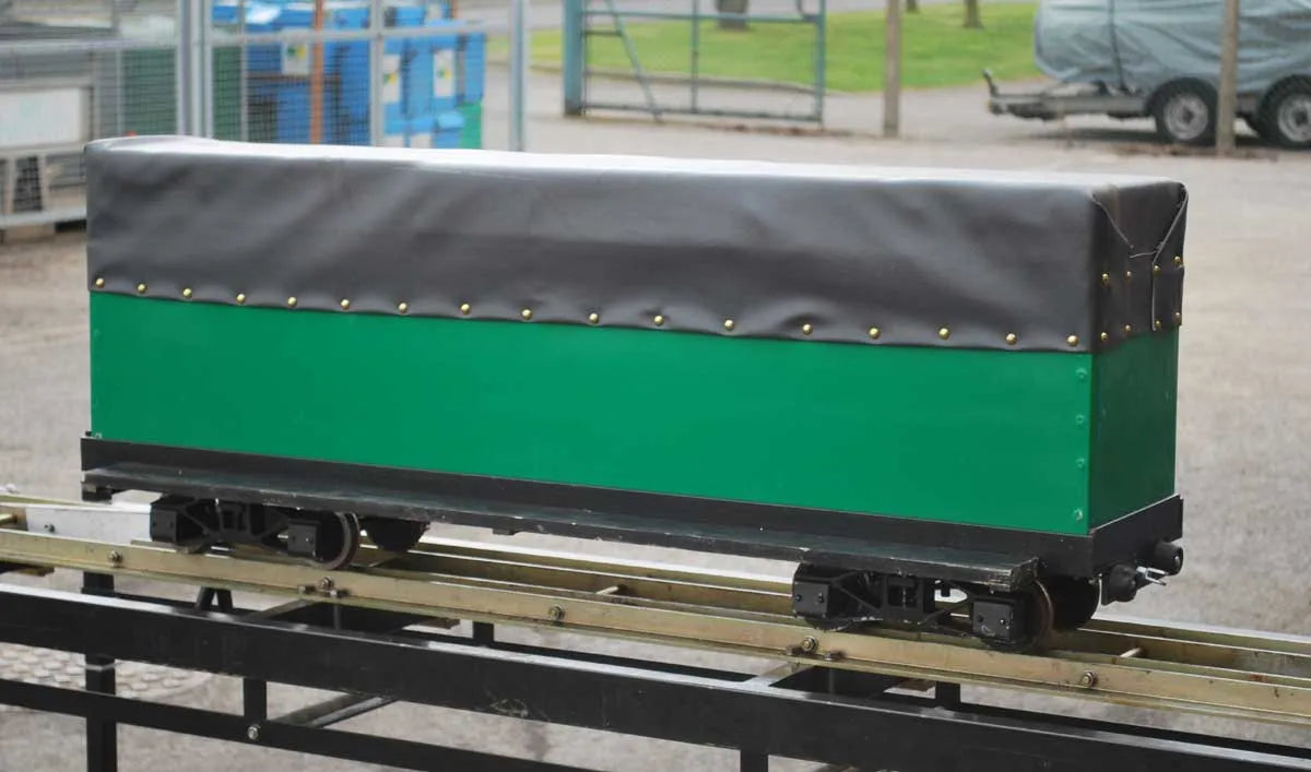 5 inch gauge ground level bogie trolley