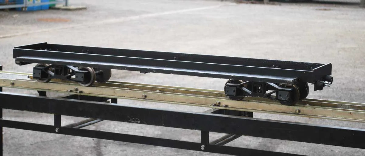 5 inch gauge ground level bogie trolley