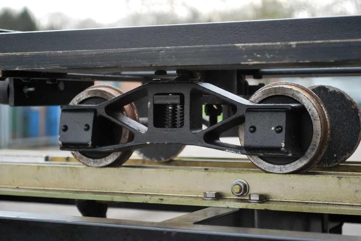 5 inch gauge ground level bogie trolley
