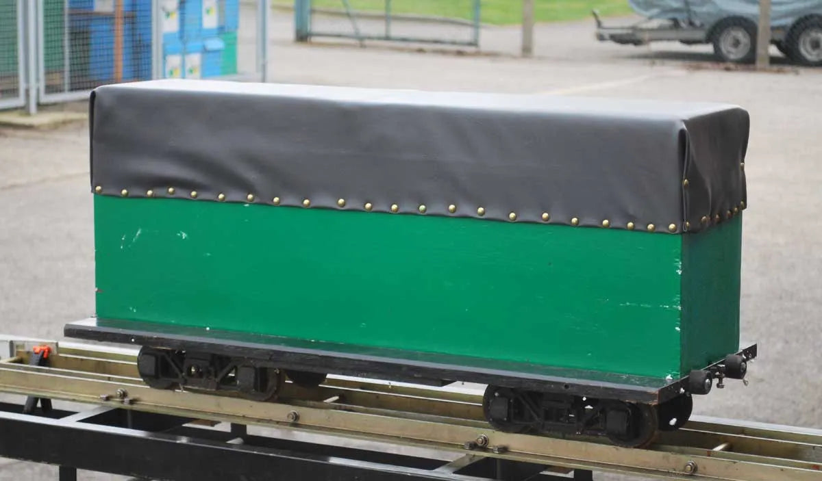 5 inch gauge ground level bogie trolley