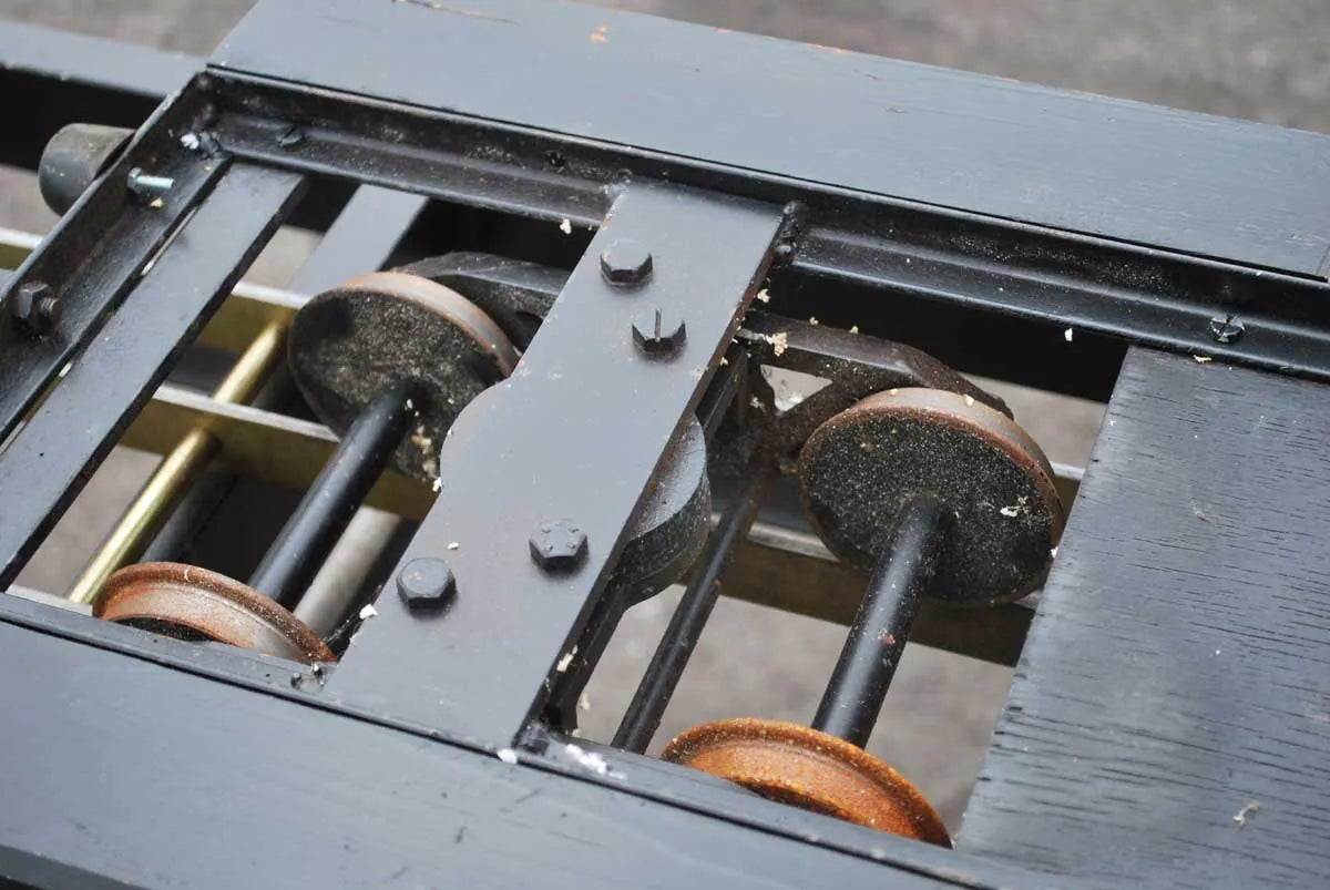 5 inch gauge ground level bogie trolley