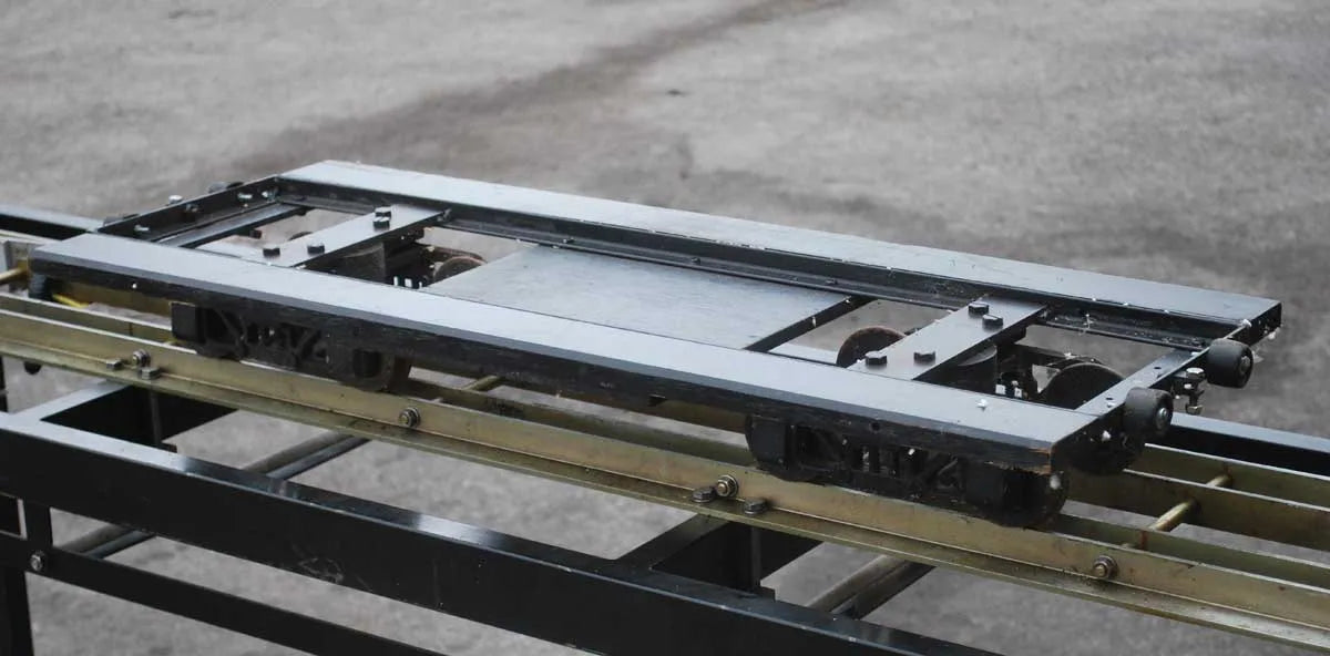 5 inch gauge ground level bogie trolley