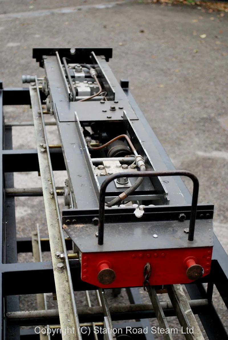 5 inch gauge hydraulic-braked bogie trolley
