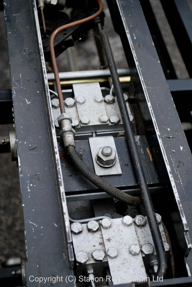 5 inch gauge hydraulic-braked bogie trolley