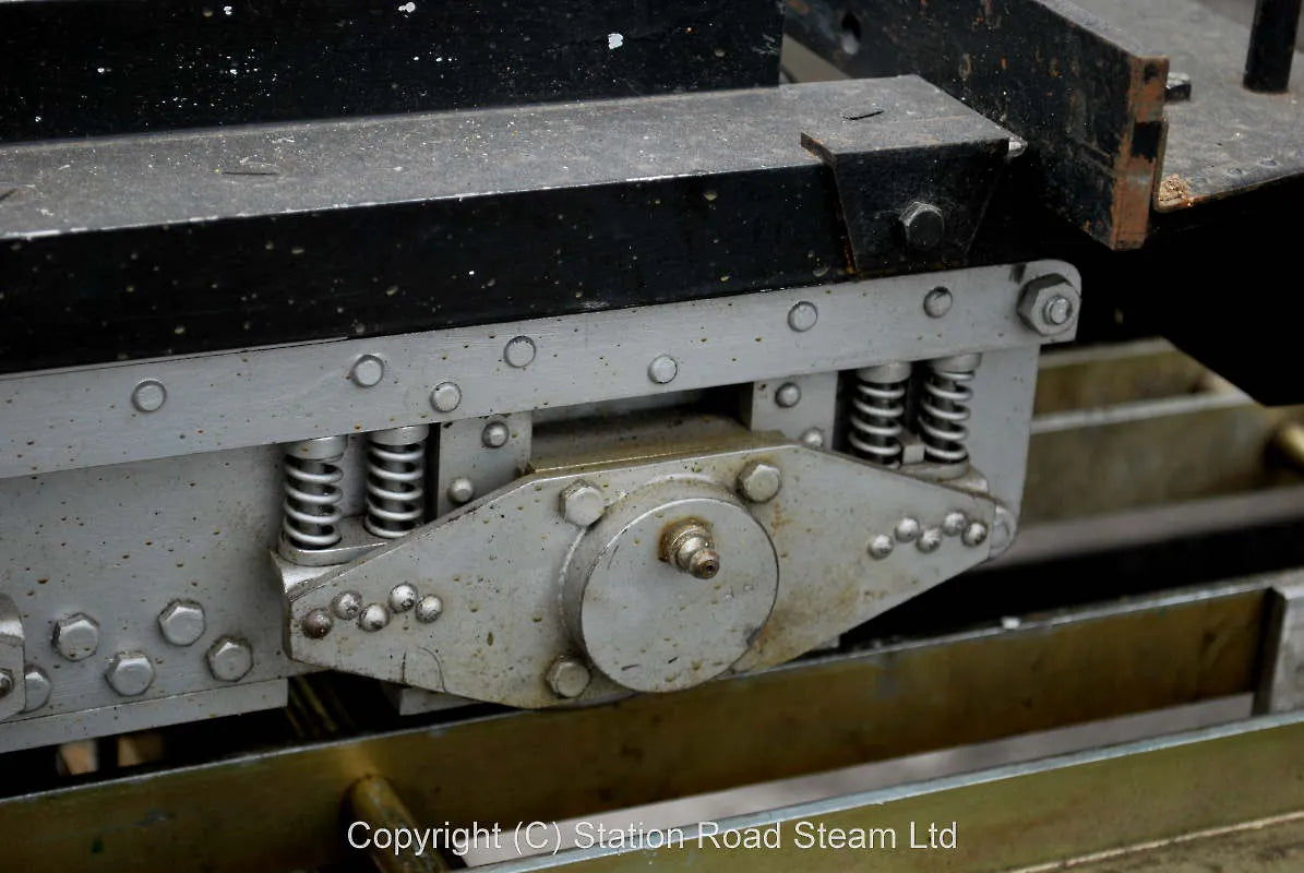 5 inch gauge hydraulic-braked bogie trolley