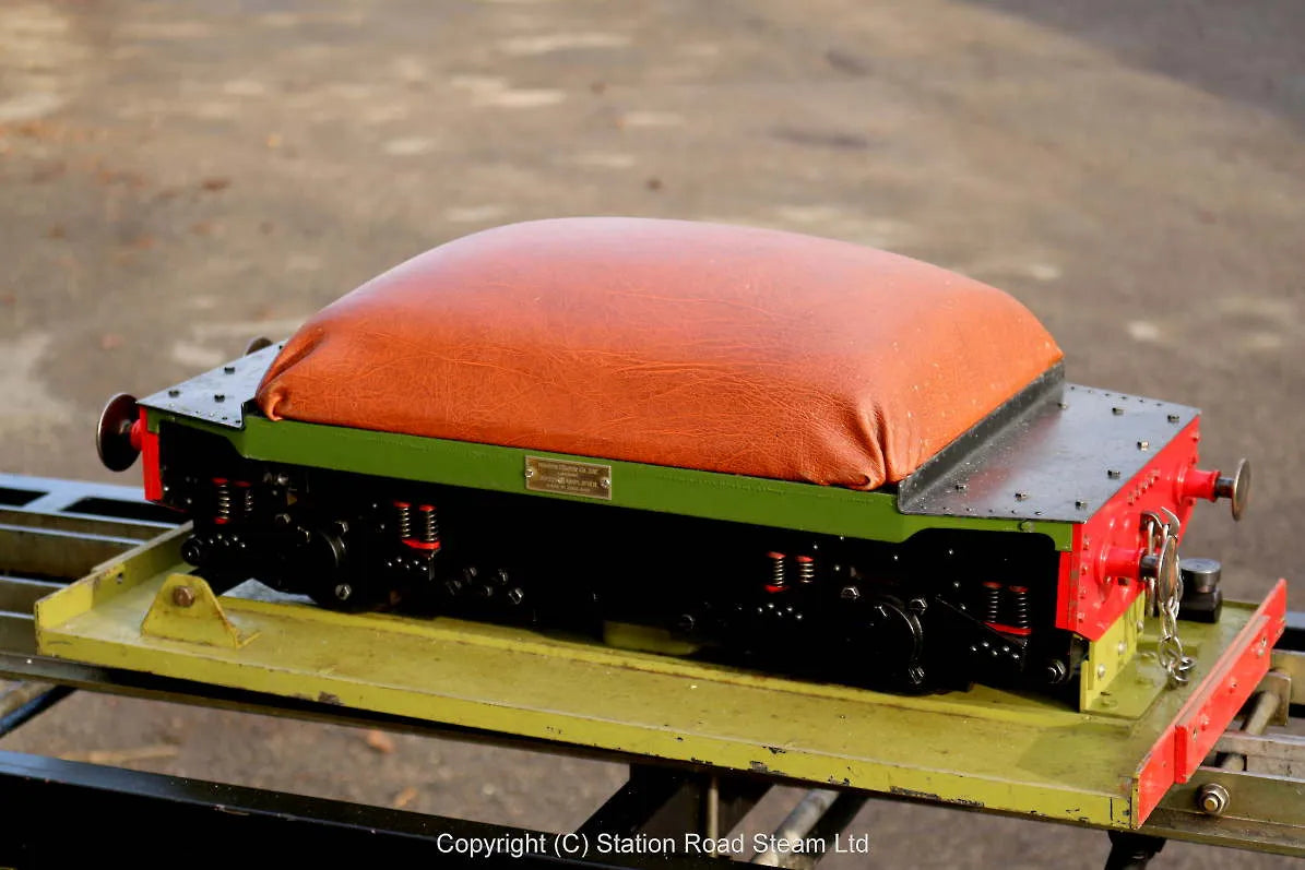 5 inch gauge braked driving truck  with case