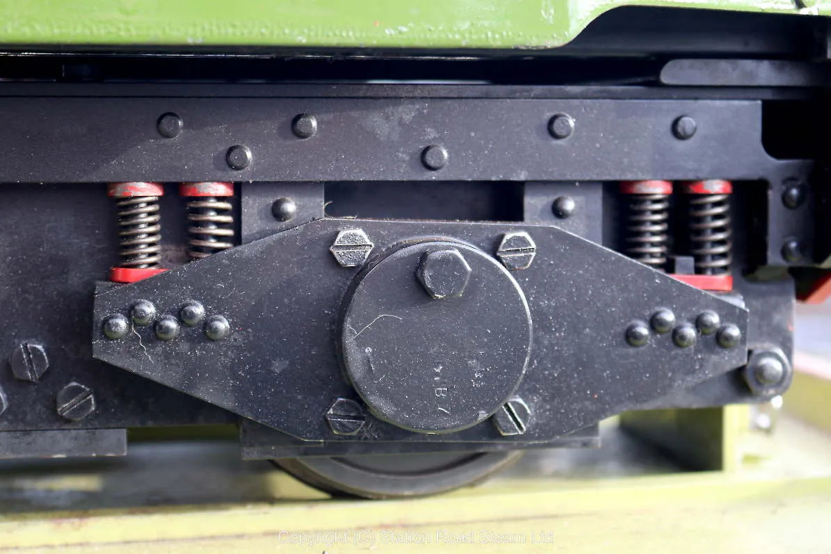 5 inch gauge braked driving truck  with case