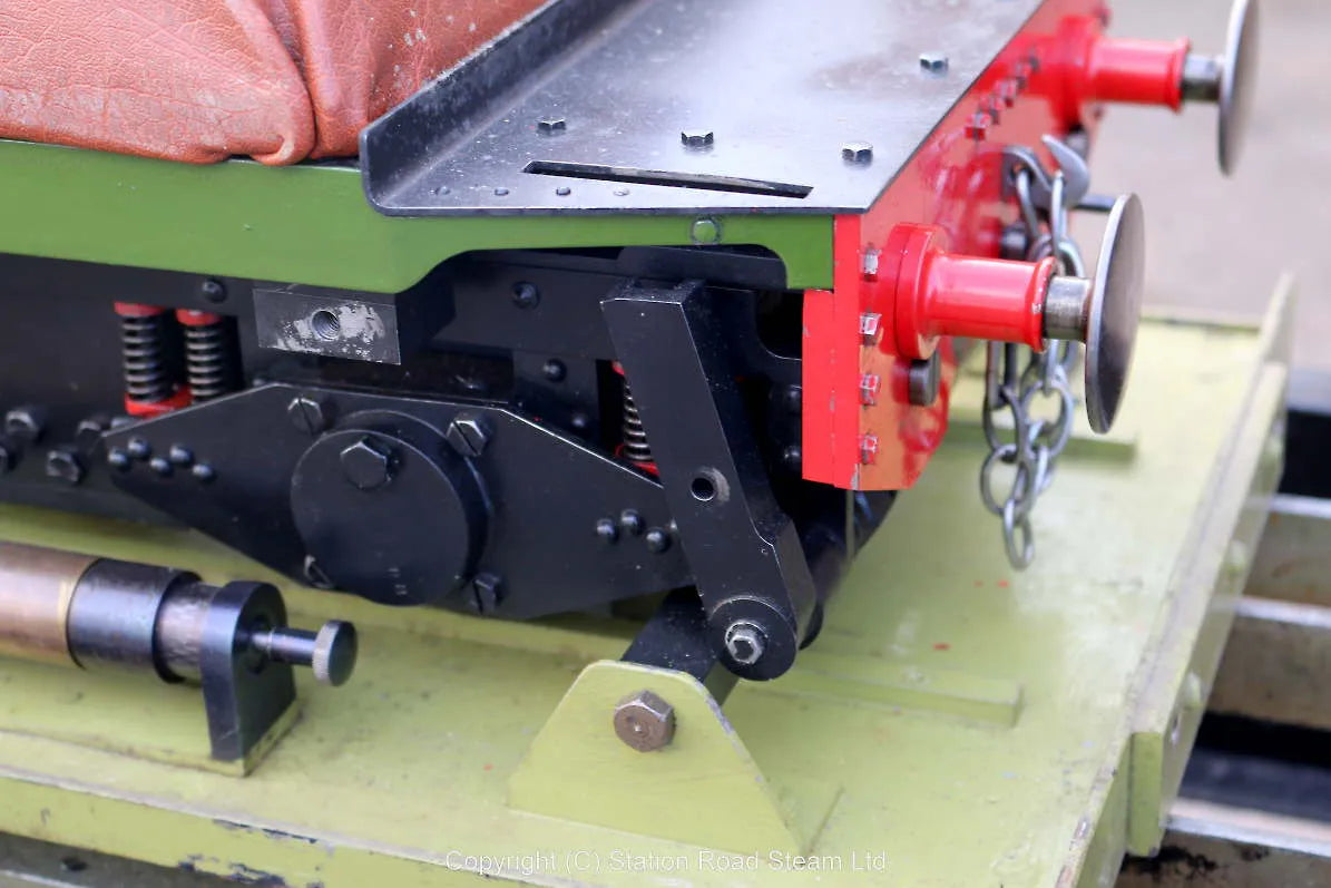 5 inch gauge braked driving truck  with case