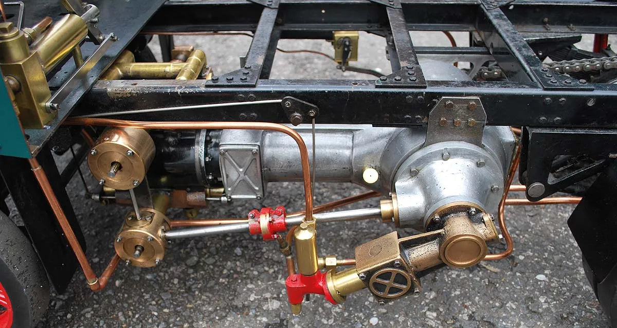 3 inch scale Atkinson steam wagon