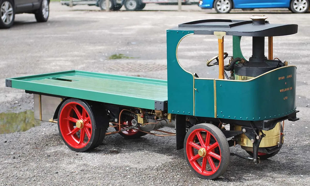 3 inch scale Atkinson steam wagon