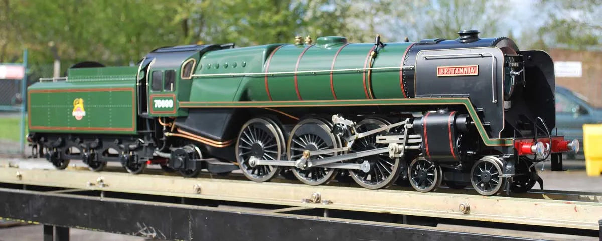 3 1/2 inch gauge "Britannia"