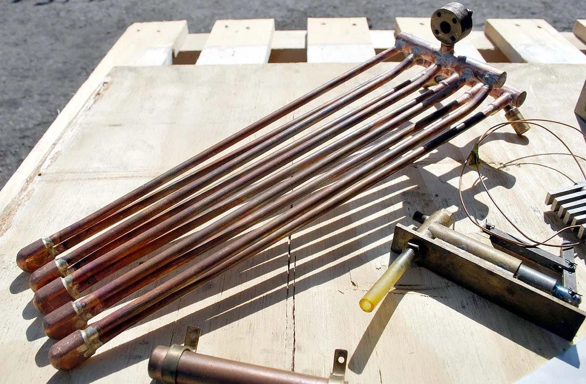 5 inch gauge part-built GWR 15xx with commercial boiler