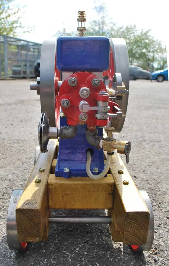 "Economy" open crank engine