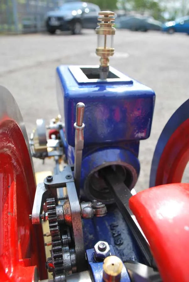 "Economy" open crank engine