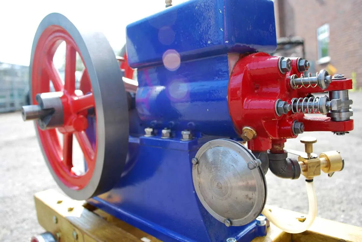 "Economy" open crank engine