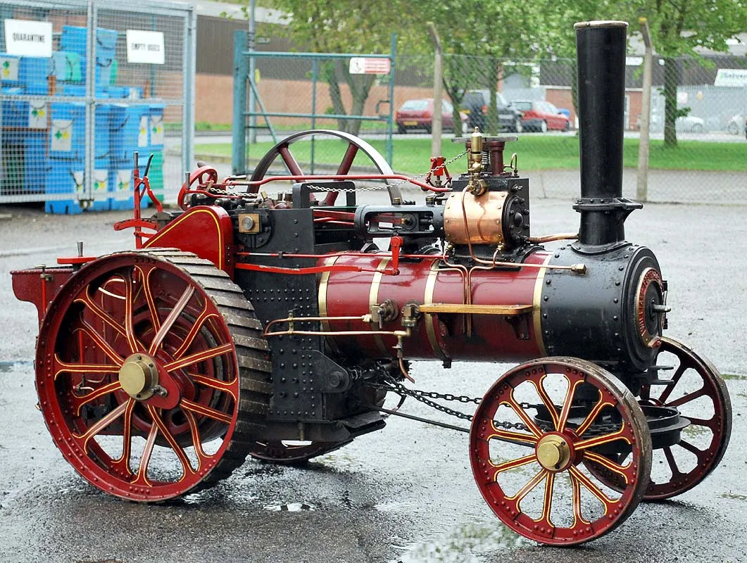 4 inch scale Foster agricultural engine