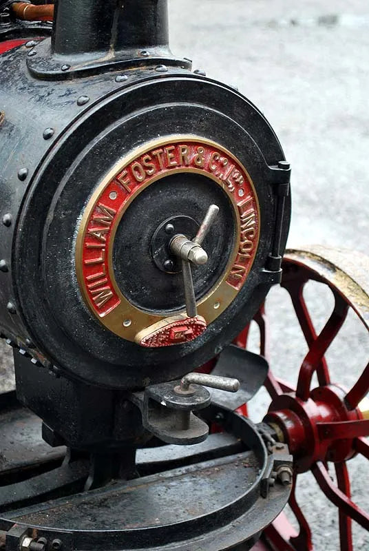 4 inch scale Foster agricultural engine