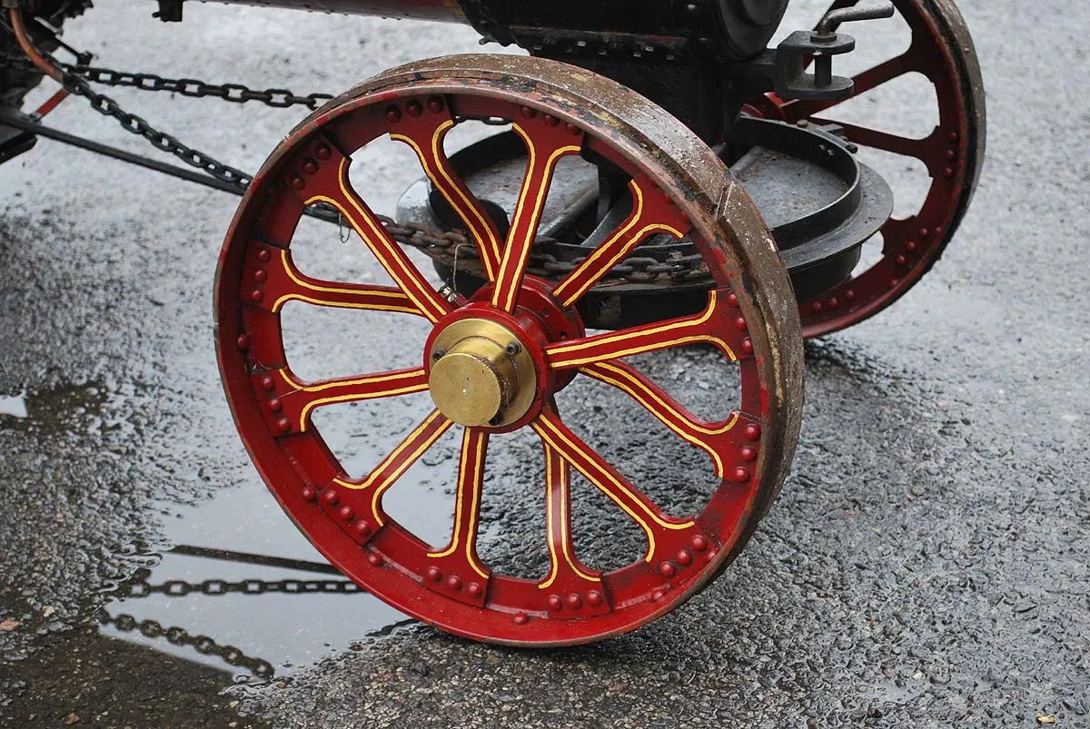 4 inch scale Foster agricultural engine