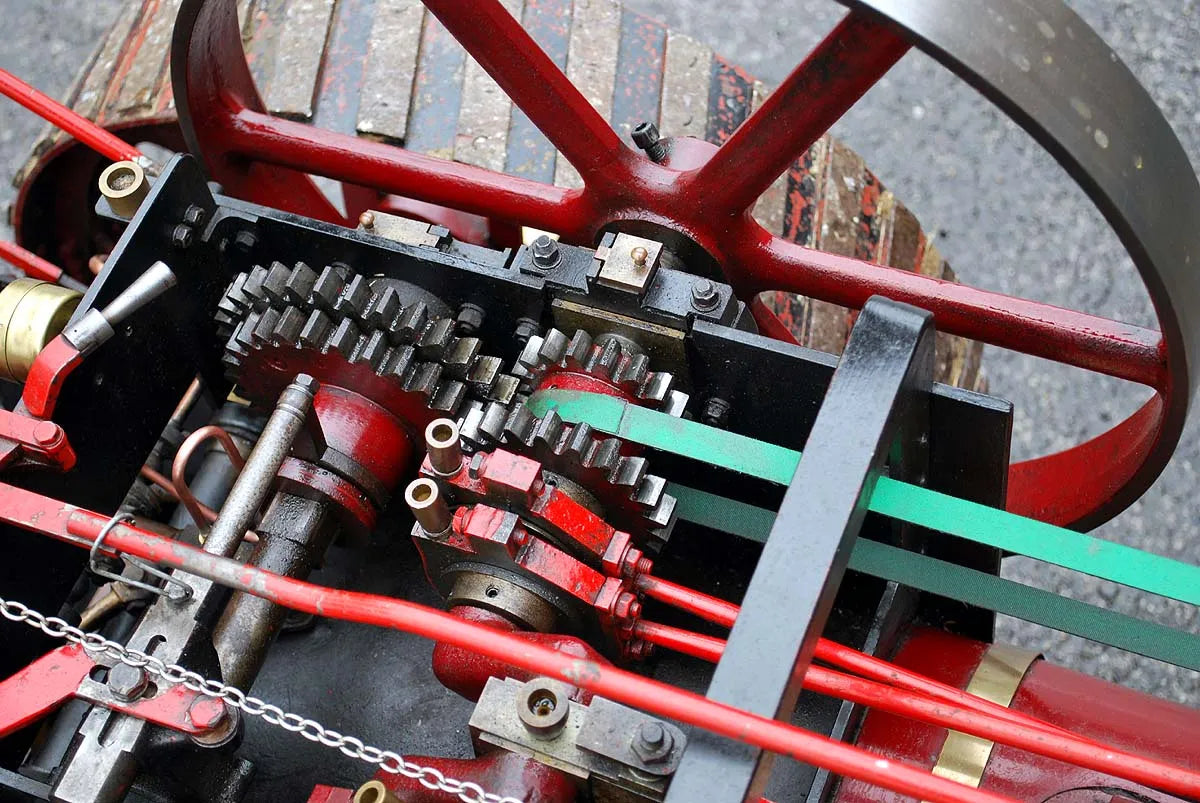 4 inch scale Foster agricultural engine