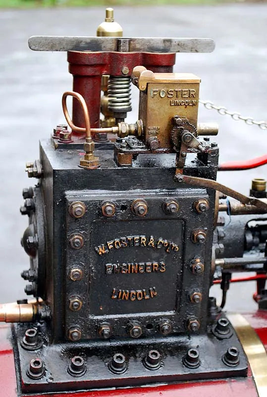 4 inch scale Foster agricultural engine