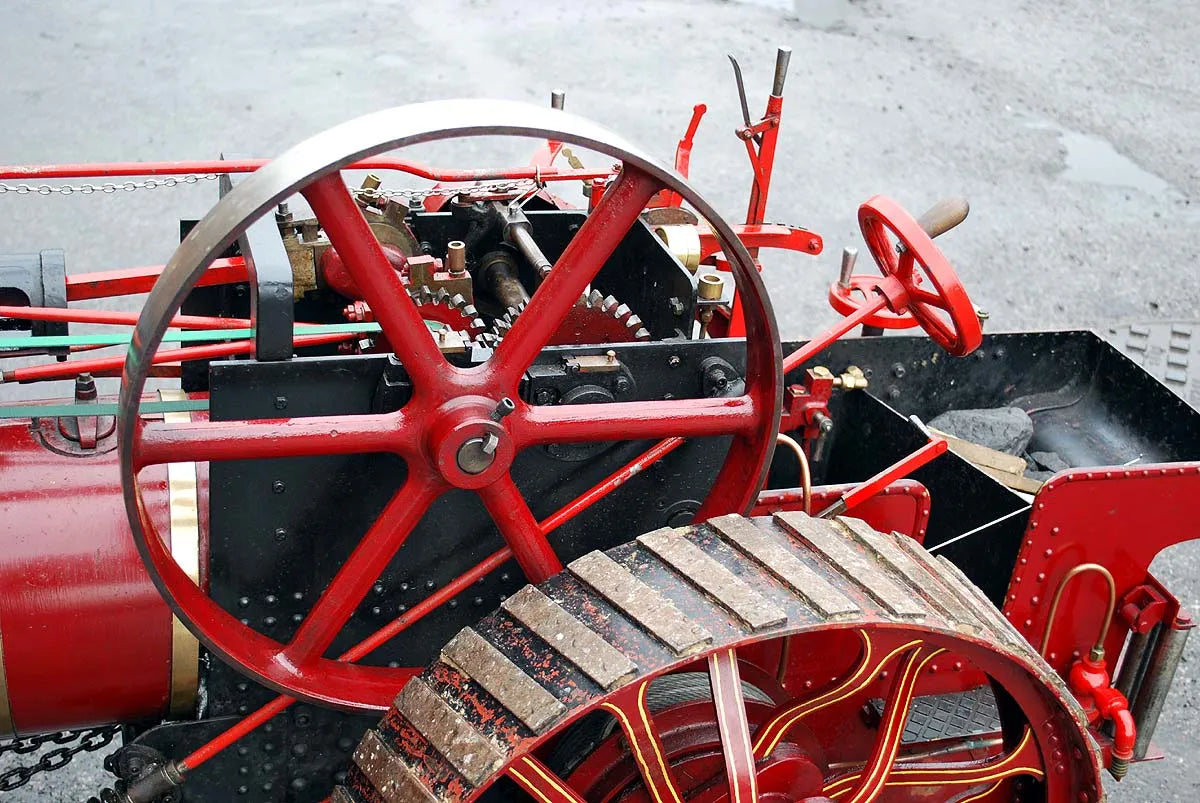 4 inch scale Foster agricultural engine