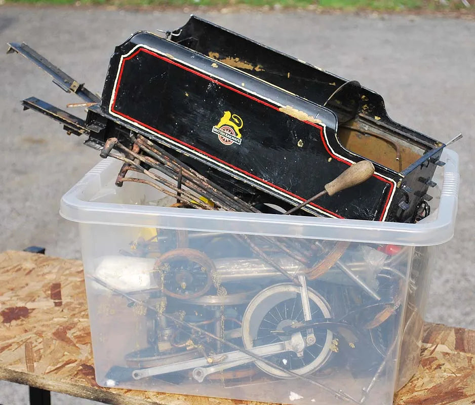 3 1/2 inch gauge dismantled Black 5