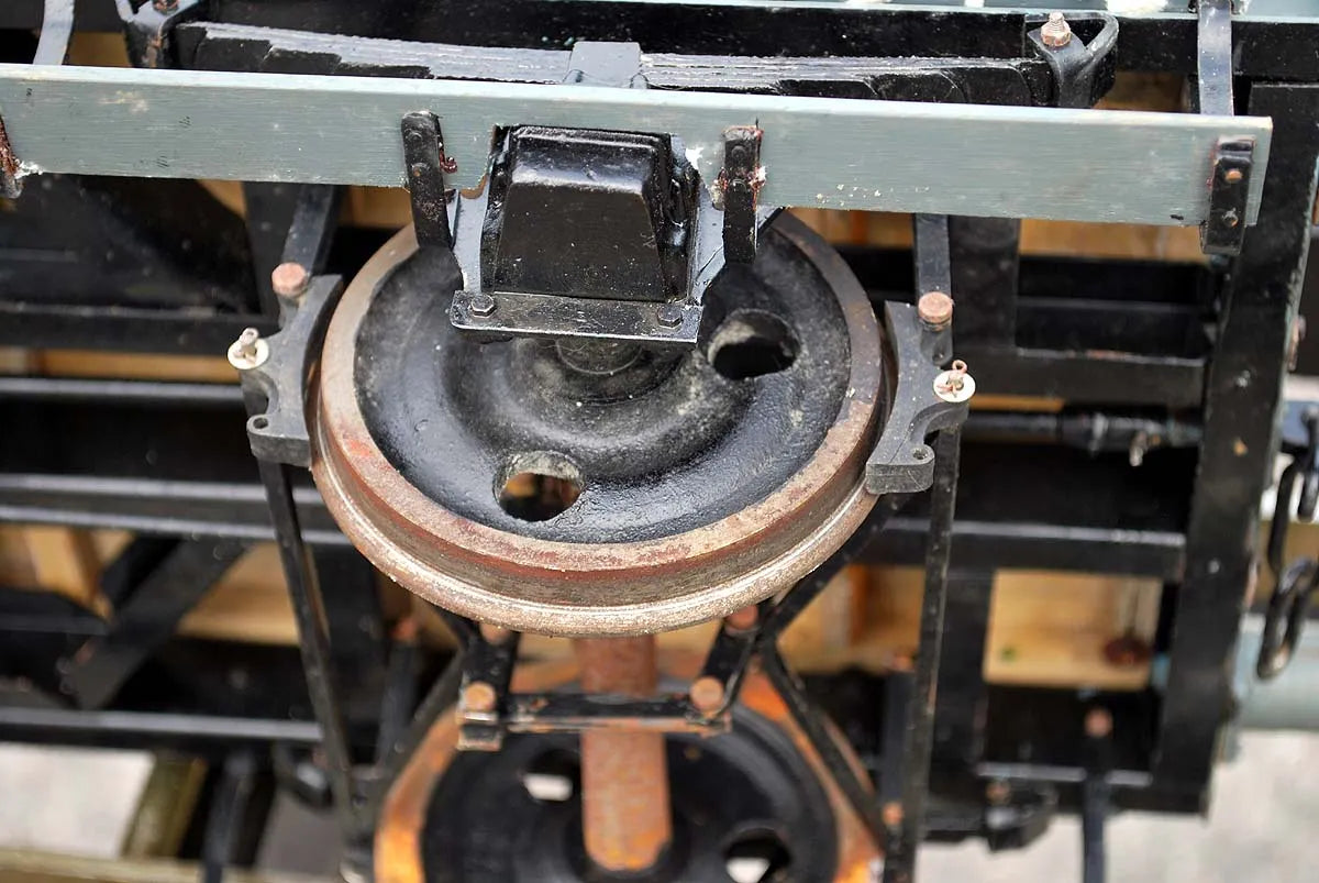 5 inch gauge LMS brake van