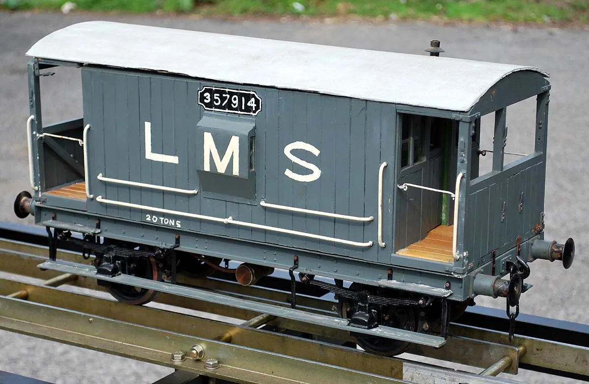 5 inch gauge LMS brake van